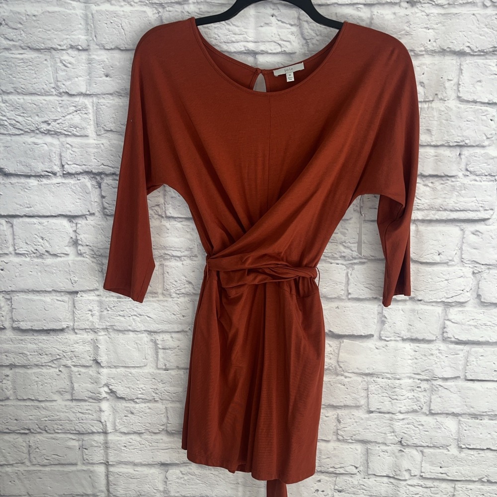 Joie NWT Boho Chic Festival Earthy  T Wrap Style  Romper Size Medium Stretch